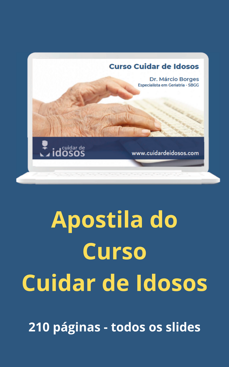 Capa: Apostila do Curso Cuidar de Idosos