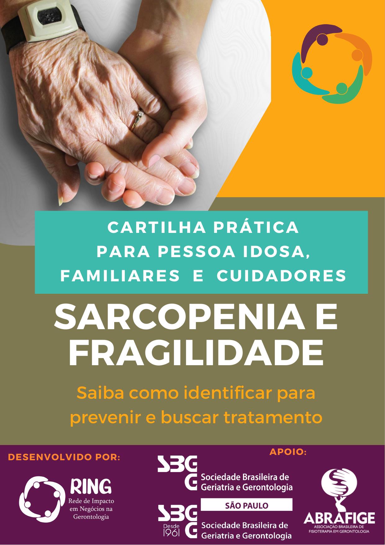 Capa: Sarcopenia e Fragilidade - SBGG-SP