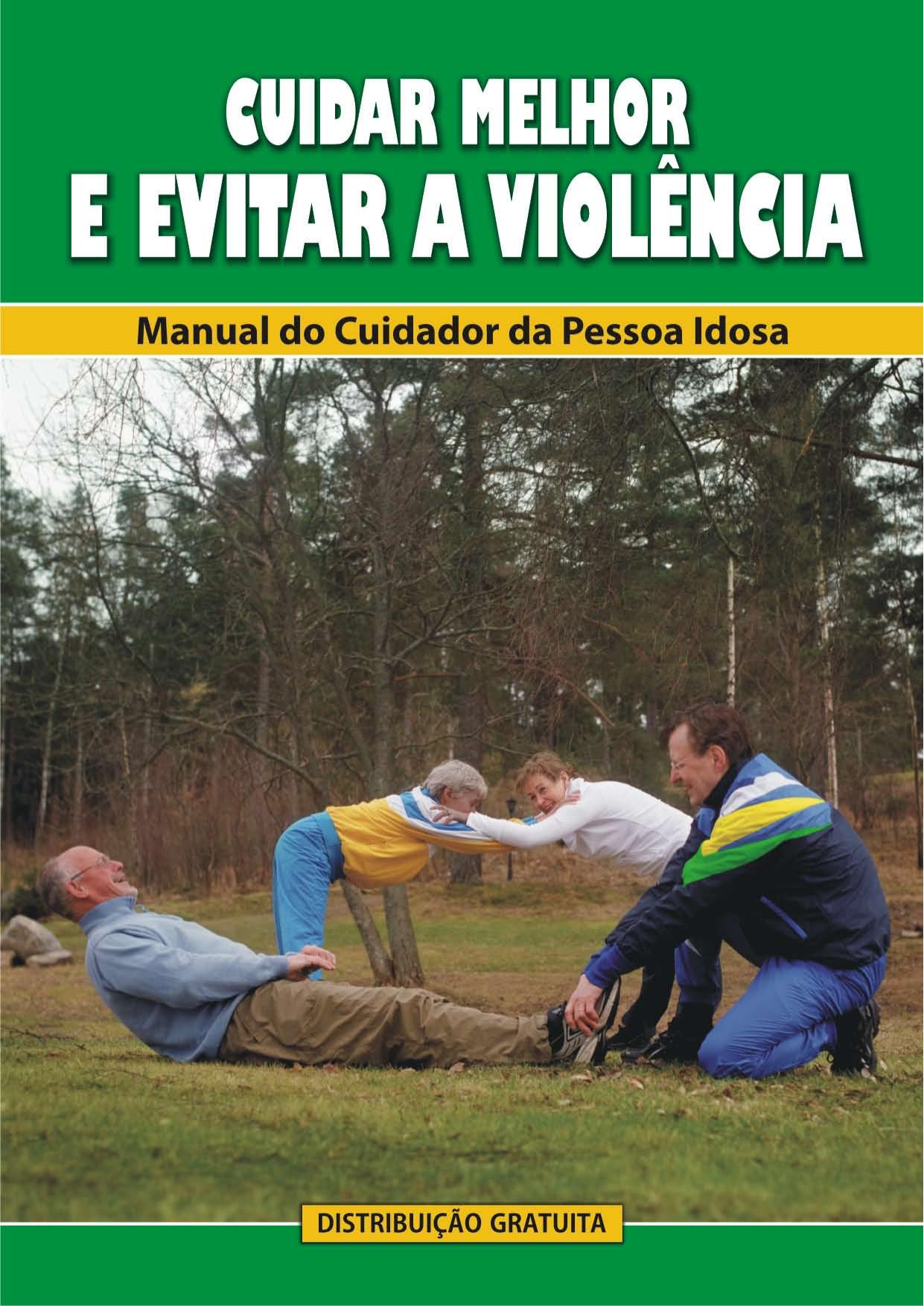 Capa: Manual do Cuidador - Ministério da Saúde